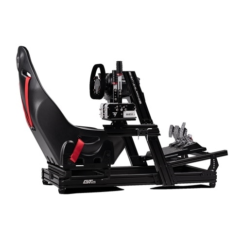 Next Level Racing GTElite Racing Simulator Cockpit- Wheel Plate Edition ...