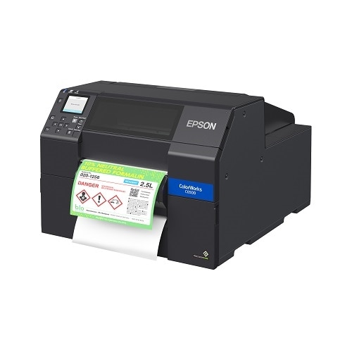 Epson ColorWorks CW-C6500P Industrial Inkjet Printer - Color - Label Print - Fast Ethernet - USB 2