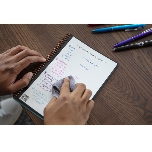 Rocketbook Panda Planner Smart Reusable Notebook, 9 Page Styles, 32