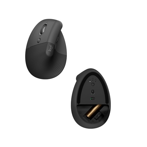 Logitech Lift Left Vertical Mouse - Graphite 3