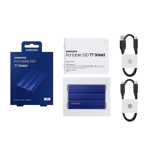 Samsung MU-PE1T0R/AM 1 TB Portable Rugged Solid State Drive - 2.5" External - Blue 8