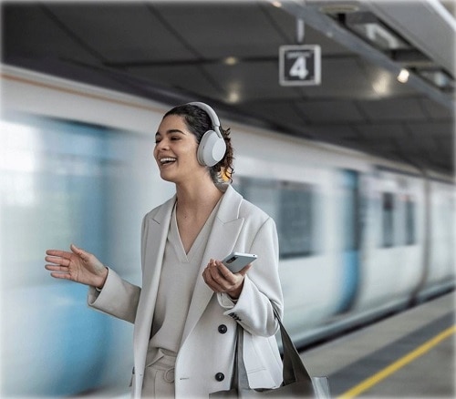 Sony WH-1000XM5 Premium Wireless Noise Canceling Headphones - Silver 6