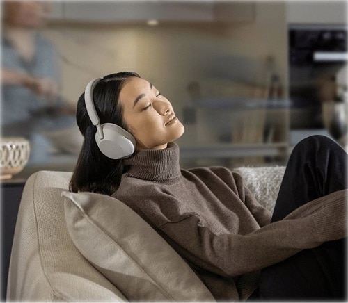 Sony WH-1000XM5 Premium Wireless Noise Canceling Headphones - Silver 7