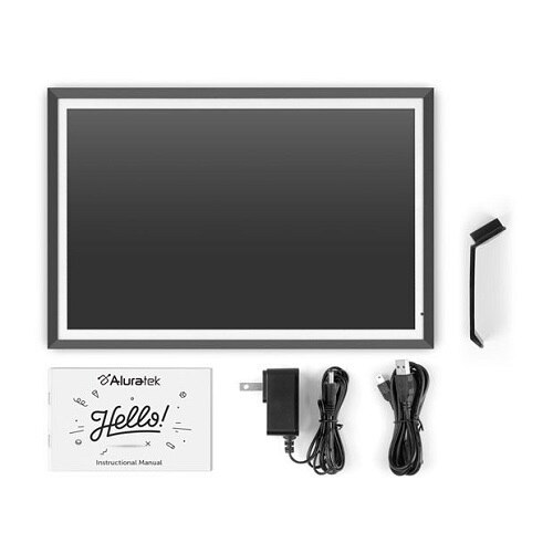 Aluratek Dualband 2.4Ghz, 5Ghz WiFi Touchscreen Digital Photo Frame