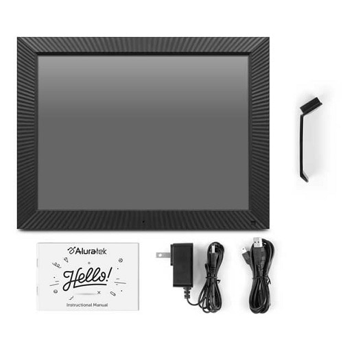 Aluratek 17" Dual-band 2.4Ghz, 5Ghz WiFi Touchscreen Digital Photo Frame 9