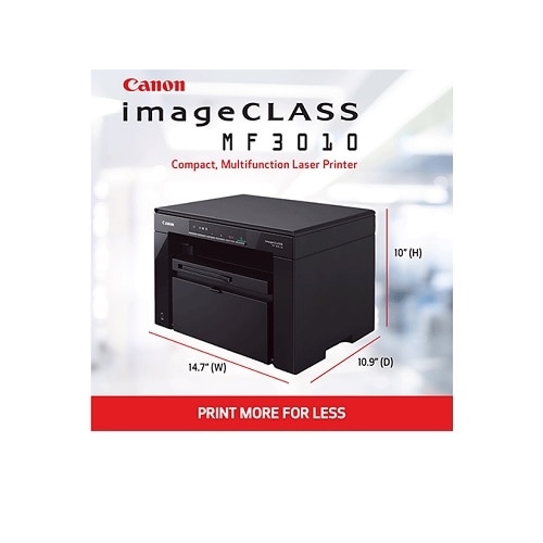 Canon imageCLASS MF3010VP Wired Black-and-White All-In-One Laser Photo Printer 3