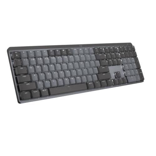 Logitech MX Mechanical Wireless Illuminated Performance Keyboard, Clicky Switches, Backlit Keys, Bluetooth 3