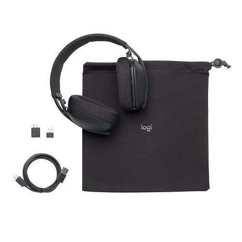 Logitech Zone Vibe 125 Headset full size Bluetooth wireless