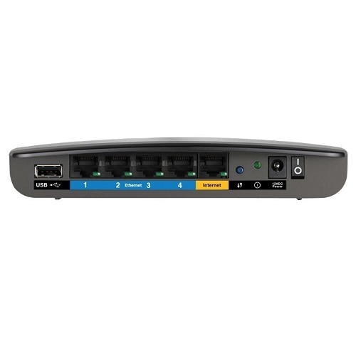 Linksys E2500 - Wireless router - 4-port switch - 802.11a/b/g/n - Dual ...