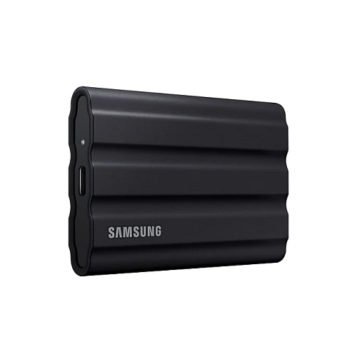 Samsung T7 MU-PE1T0S/AM 1 TB Portable Rugged Solid State Drive - 2.5" External - Black 2