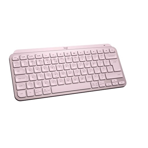 Logitech MX Keys Mini Keyboard - Wireless Connectivity - Rose 6