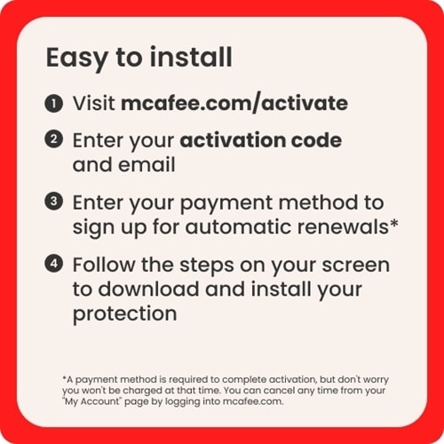Download McAfee Total Protection 5 Device 1Yr Subscription 8