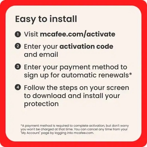 McAfee+ Premium Individual (Windows, macOS, Android, iOS) - Unlimited Devices - 1 Year Subscription ( Download) 8