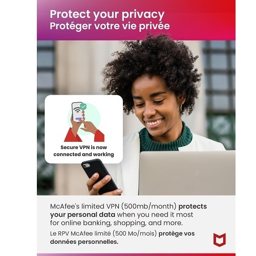 Download McAfee Total Protection 1 Device 1Yr Subscription 5