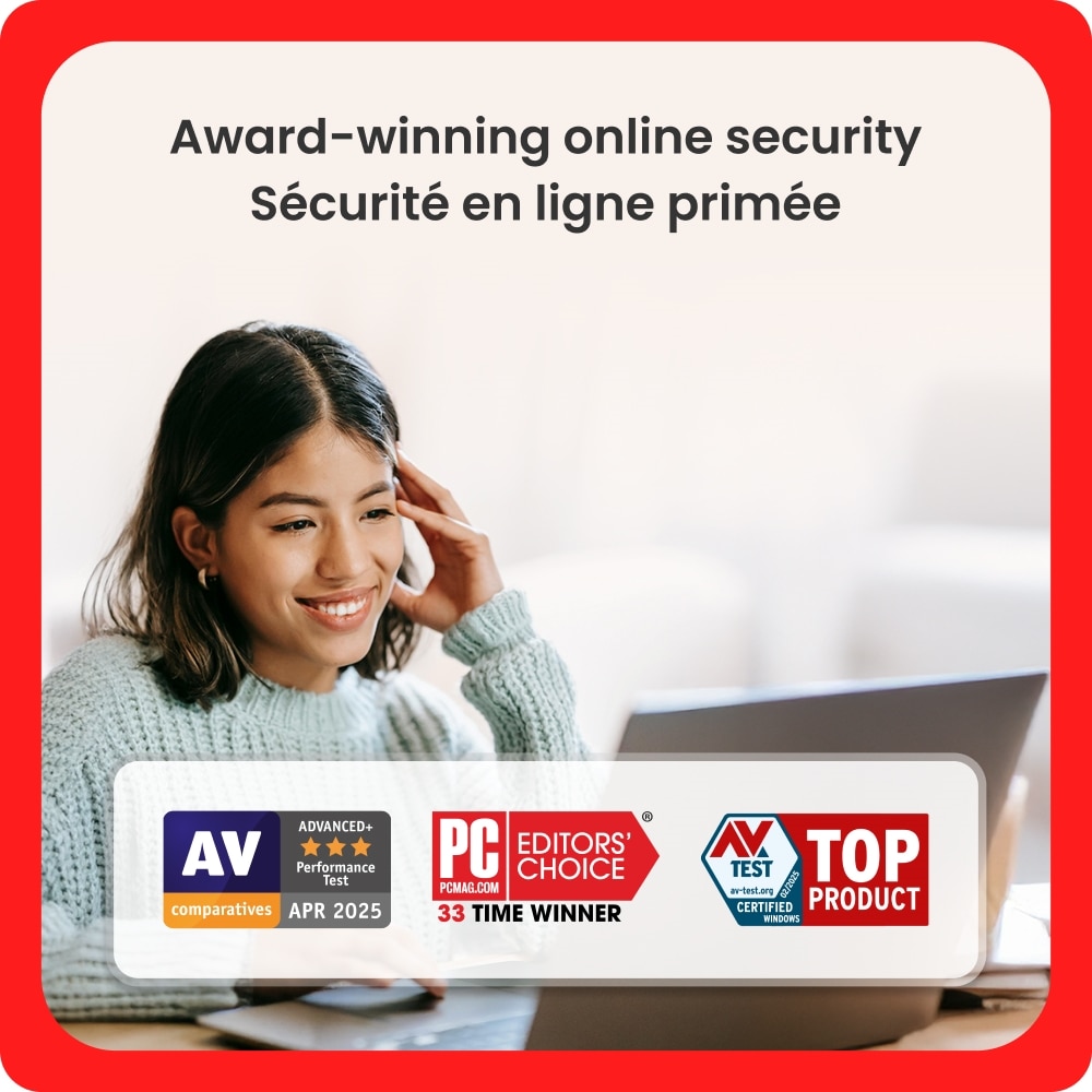 McAfee Total Protection logiciel antivirus pour 5 appareil - abonnement d'un an avec renouvellement automatique 6