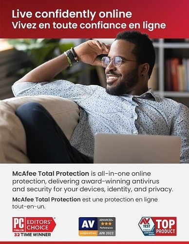 Download McAfee Total Protection 5 Device 1Yr Subscription 3