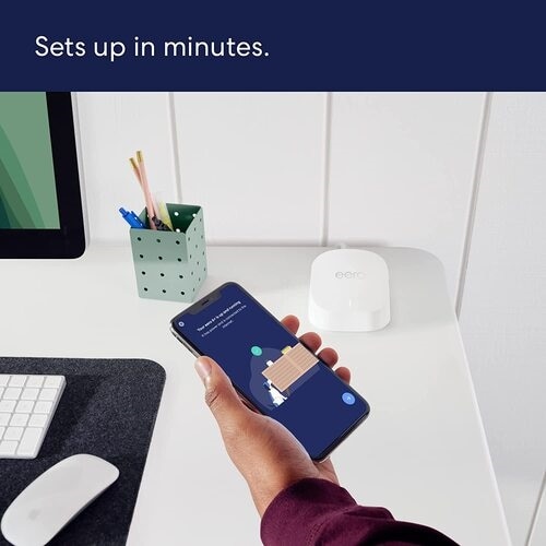 Amazon eero 6+ mesh Wi-Fi system (2-pack) 6