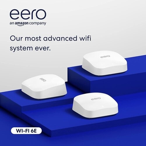 Amazon eero Pro 6E mesh Wi-Fi System (3-pack) 2