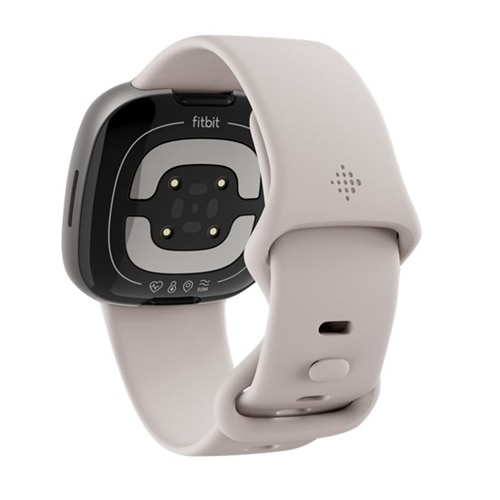 Fitbit Sense 2 Smart Watch - Lunar White / Platinum Aluminum | Dell USA