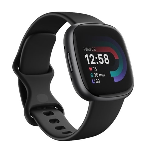 Fitbit VERSA 4 BLACK/GRAPHITE ALUMINUM … 【クーポン対象外