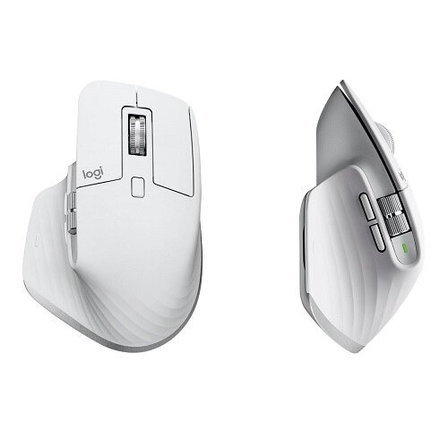 Logitech MX Master 3S for Mac Performance Wireless Mouse Pale Gray Dell USA