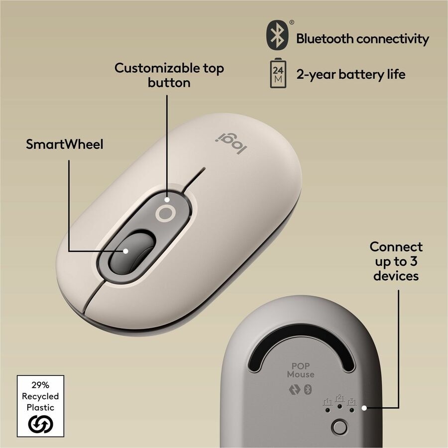Logitech POP Mouse - Mist 6