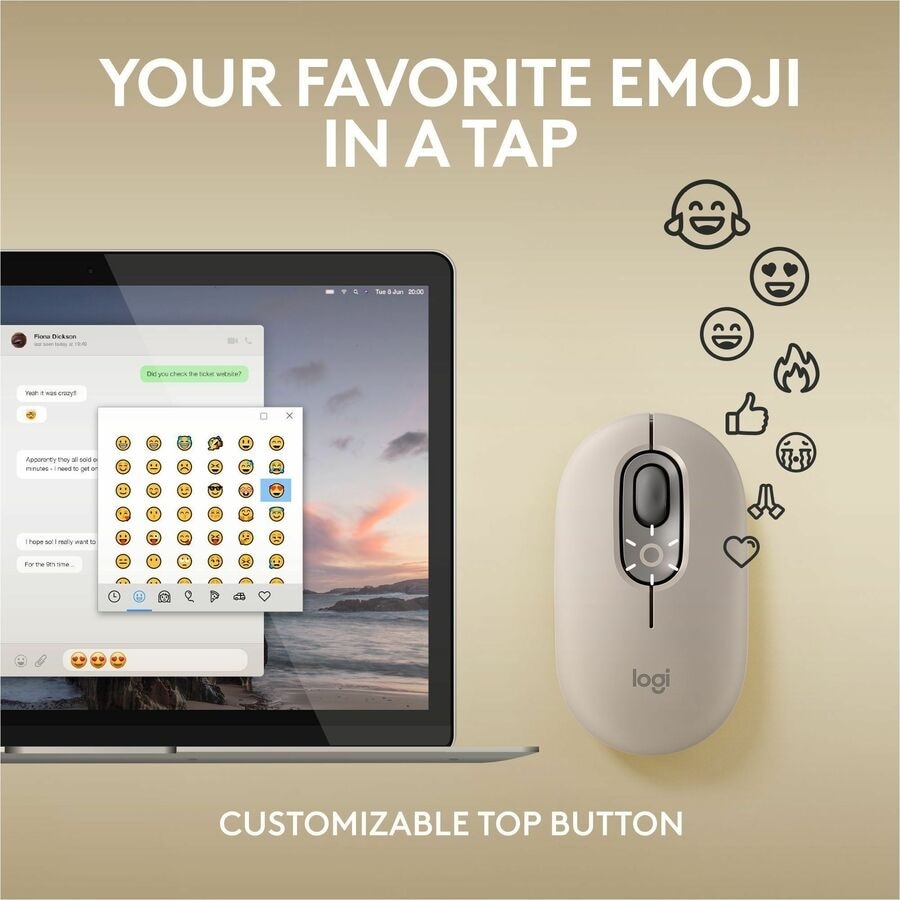 Logitech POP Mouse - Mist 3
