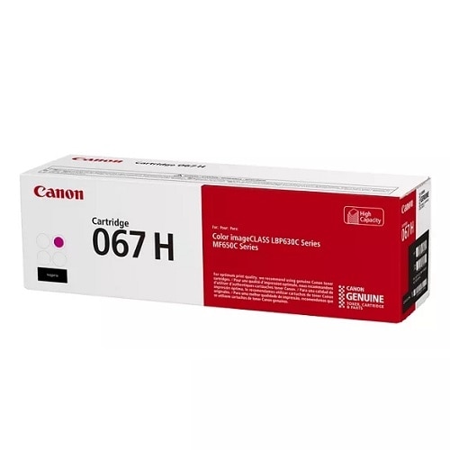 Canon 067 Original High Yield Laser Toner Cartridge - Magenta - 1 Each 3