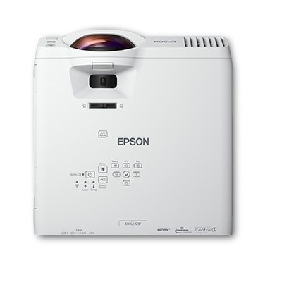 Epson PowerLite L210SF Short Throw 3LCD Projector - 21:9 - Ceiling Mountable, Tabletop 5