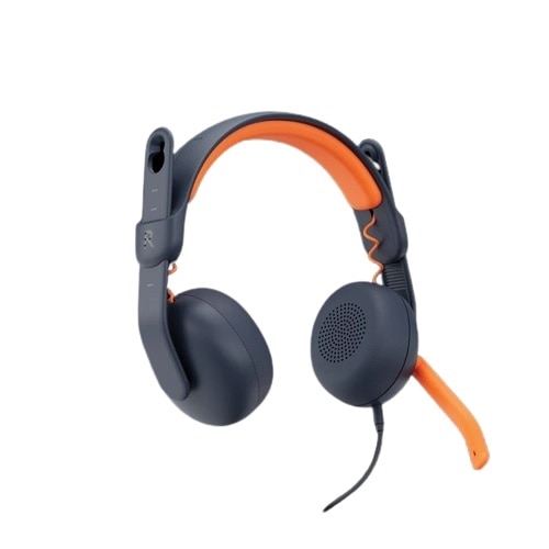 Logitech Zone Learn On-Ear Wired Headset with Microphone for Learners, Comfortable and Adjustable Fit for Kids, 3.5mm AUX 2