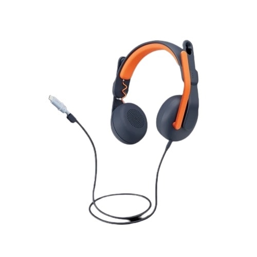 Logitech Zone Learn Wired Headset with Microphone for Learners, Comfortable and Adjustable Fit for Kids, USB C 3