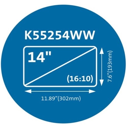 Kensington MagPro Magnetic Privacy Screen Filter – 14" (16:10) 2