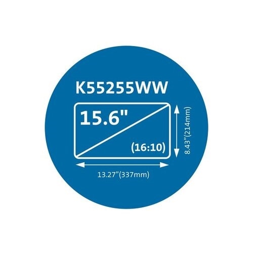 Kensington MagPro Magnetic Privacy Screen for Laptops 15.6" (16:10) Black 2