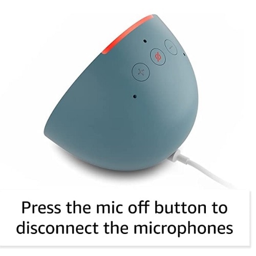 Amazon Echo Pop Bluetooth Smart Speaker - Alexa Supported - Charcoal 6