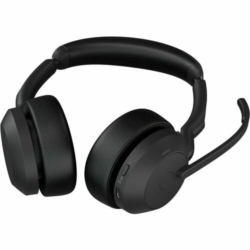 Jabra Evolve2 55 Wireless On-ear Stereo Headset - Black - Black 2