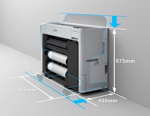 Epson SureColor T3770DR PostScript A1 Inkjet Large Format Printer - 24" Print Width - Color 9
