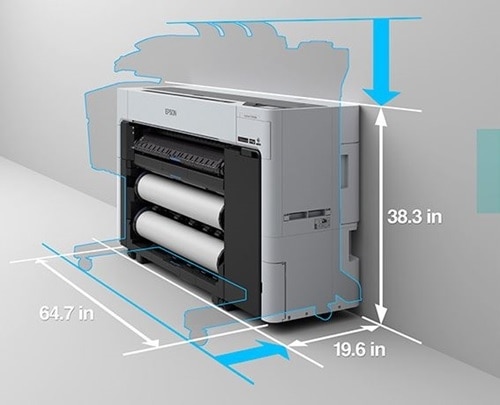 Epson SureColor T5770DM Inkjet Large Format Printer - Includes Copier, Printer, Scanner - 36" Print Width - Color 10