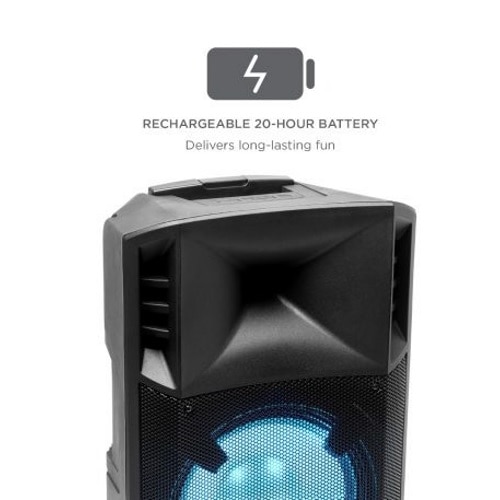 ION IPA118A Power Glow™ 300 Bluetooth 300 Watt Portable BatteryPowered