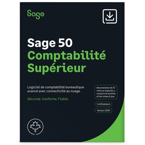 Download Sage 50 Premium Accounting 2024 2 User 1 Yr Subscirption