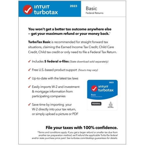 Download TurboTax Basic 2023 | Dell USA