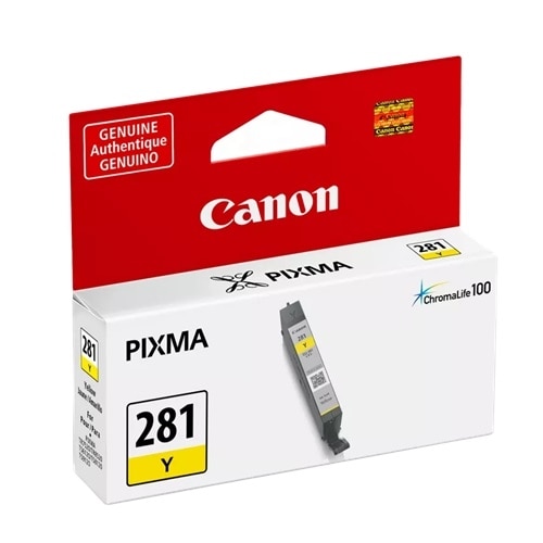 Canon CLI-281 Original Inkjet Ink Cartridge - Yellow Pack 2