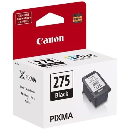 Canon PG-275 Original Standard Yield Inkjet Ink Cartridge - Single Pack - Return Program - Black - 1 Each 2