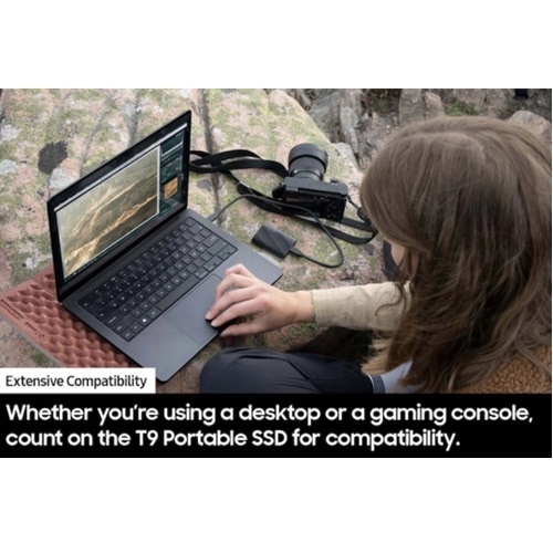 Samsung T9 2 TB Portable Solid State Drive - External - Black 5