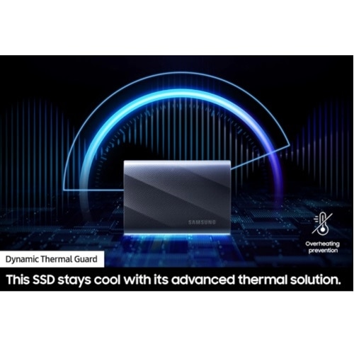 Samsung T9 4 TB Portable Rugged Solid State Drive - External - PCI Express NVMe - Black 5