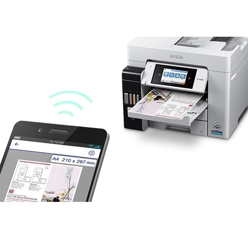 Epson WorkForce Pro ST-C5500 Wireless Color All-In-One Inkjet SuperTank Printer 8