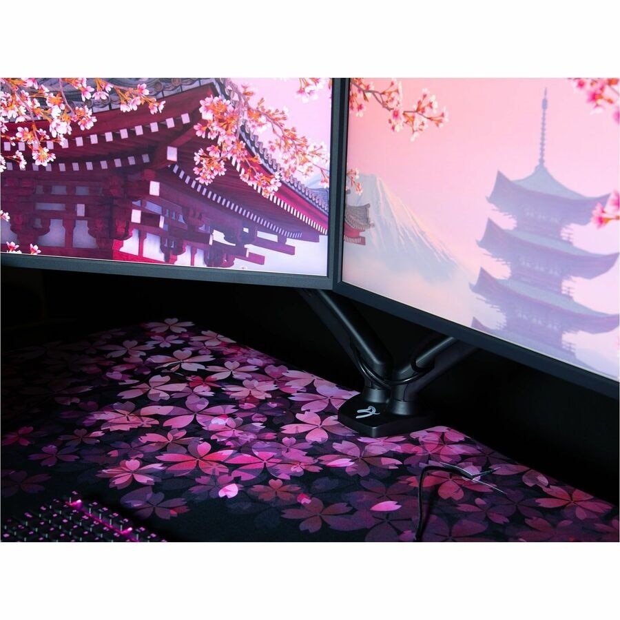 Arozzi Arena Special Edition Gaming Desk - Flowers 7