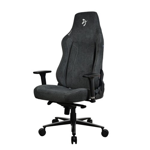 Arozzi Vernazza Series Soft Fabric™ Gaming Chair - XL - Dark Grey ...