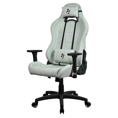 Arozzi Torretta Soft Fabric Gaming / Office Chair - Pearl Green 2