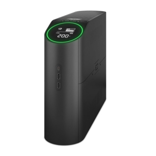 APC Back-UPS Pro for Gaming, 1500VA/900W, Tower, 120V, 10x NEMA 5-15R outlets, RGB Lights, Pure Sine Wave, Midnight (Black) 2