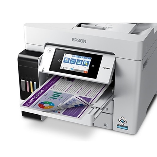 Epson WorkForce ST-C5000 Wireless Inkjet Multifunction Printer - Color 5